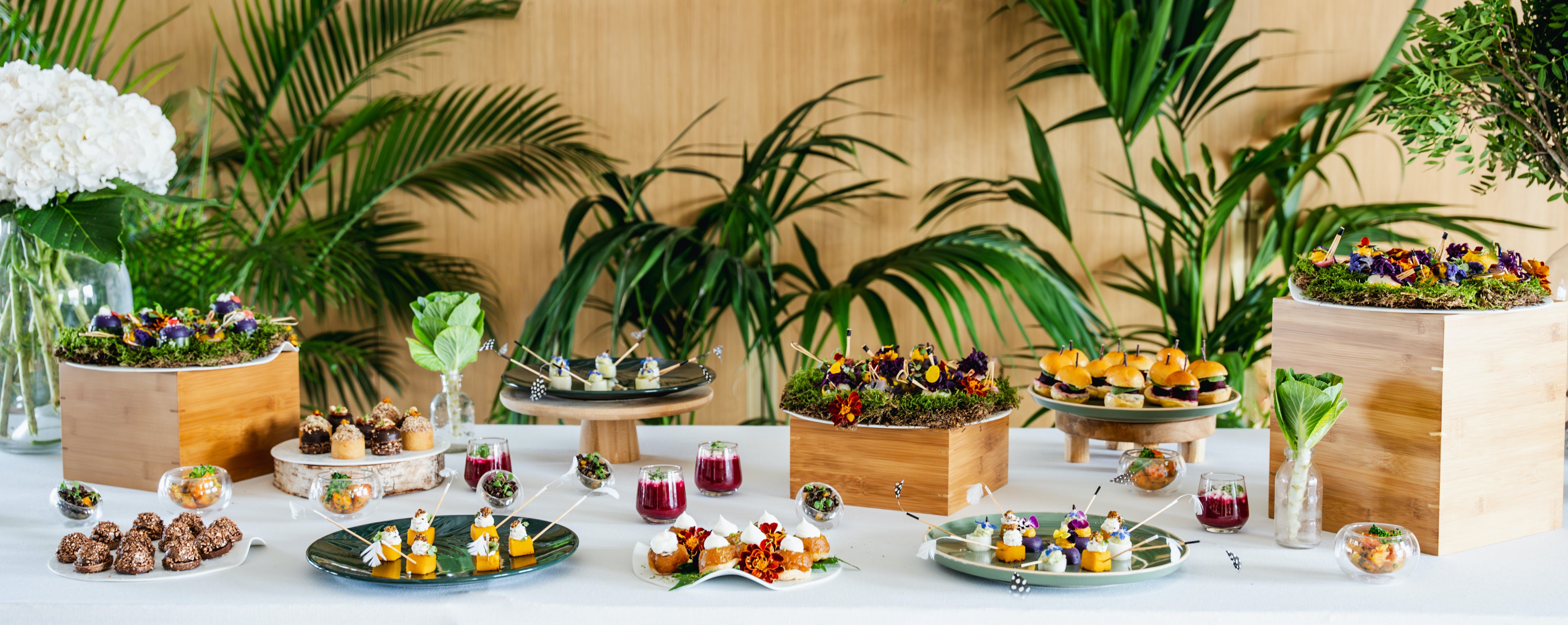 LE FALAF TRAITEUR BUFFET FLORAL ET VEGETAL